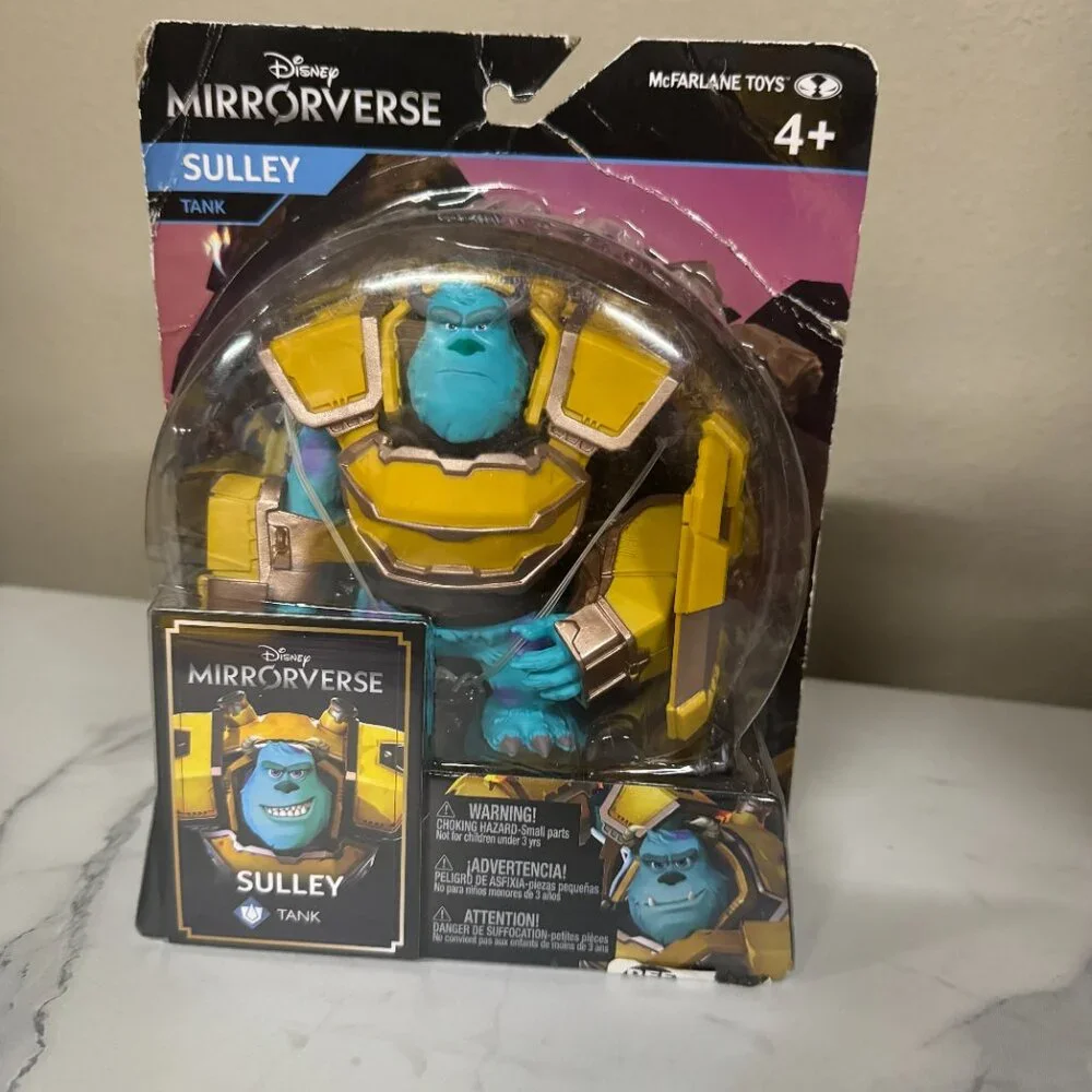 McFarlane Toys Disney Mirrorverse Sulley (Tank) Action Figure‎ Toy NWT